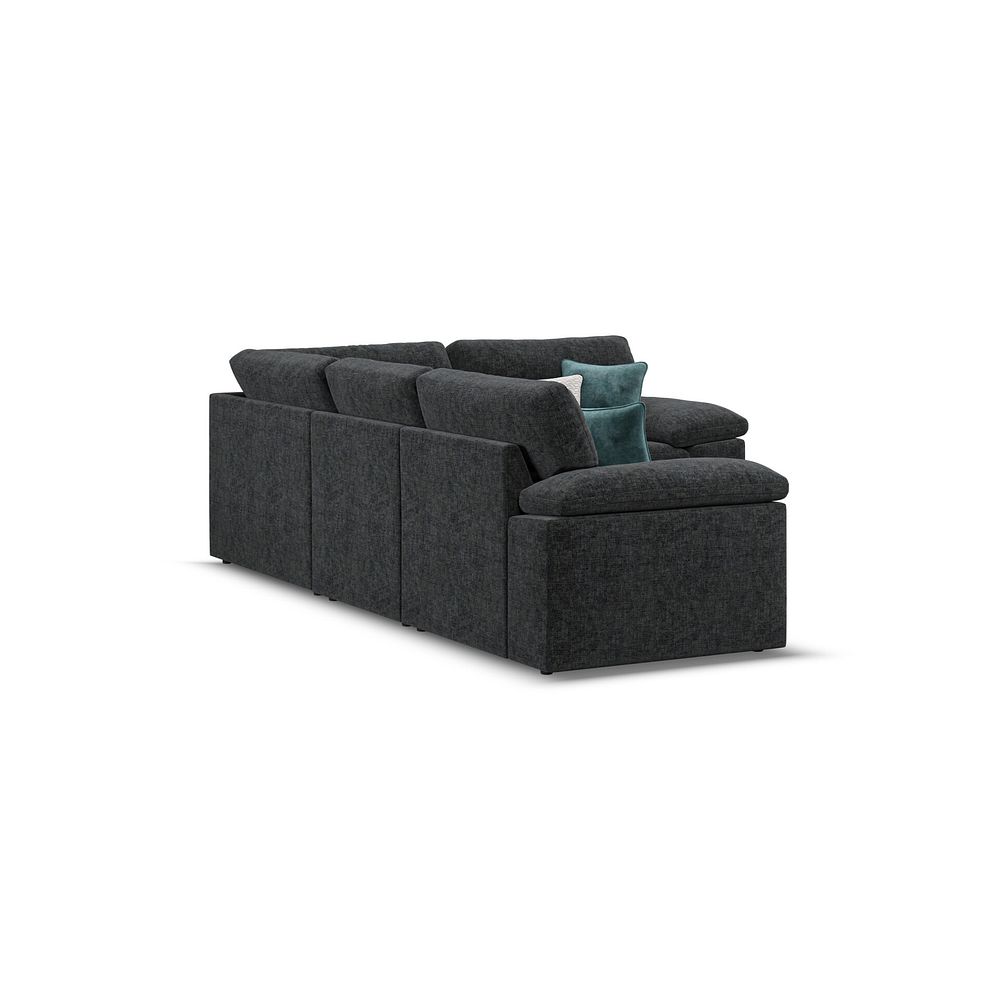 Morgan Modular Group 2 in Cupid Charcoal fabric 3