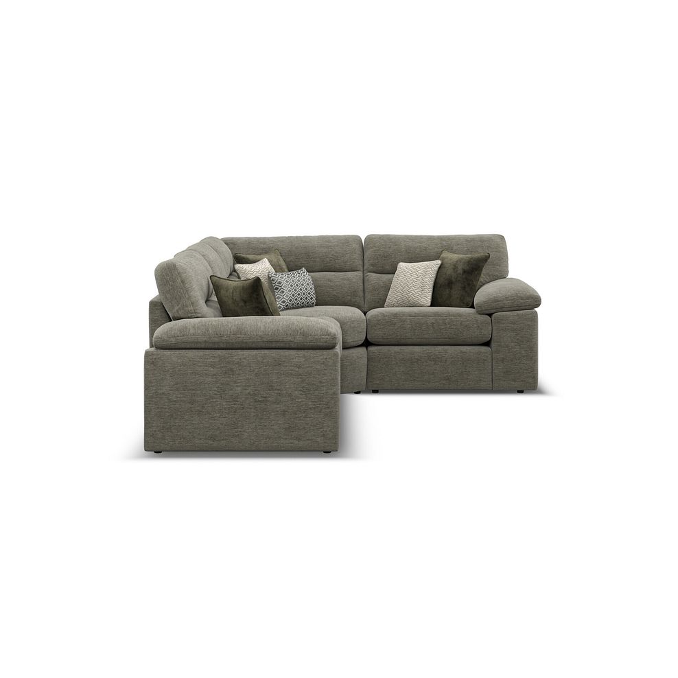 Morgan Modular Group 2 in Olive Green Fabric 4