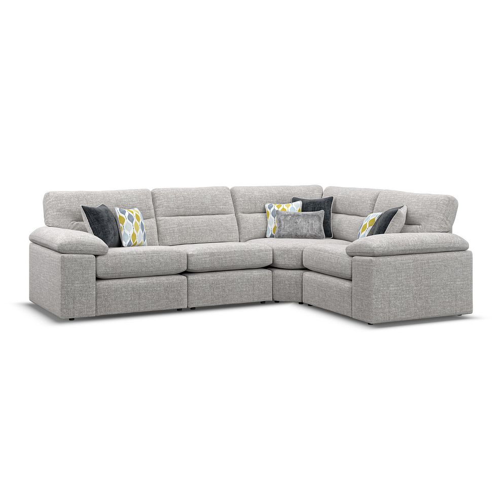 Morgan Modular Group 2 in Santos Silver with Green and Grey Scatters  3