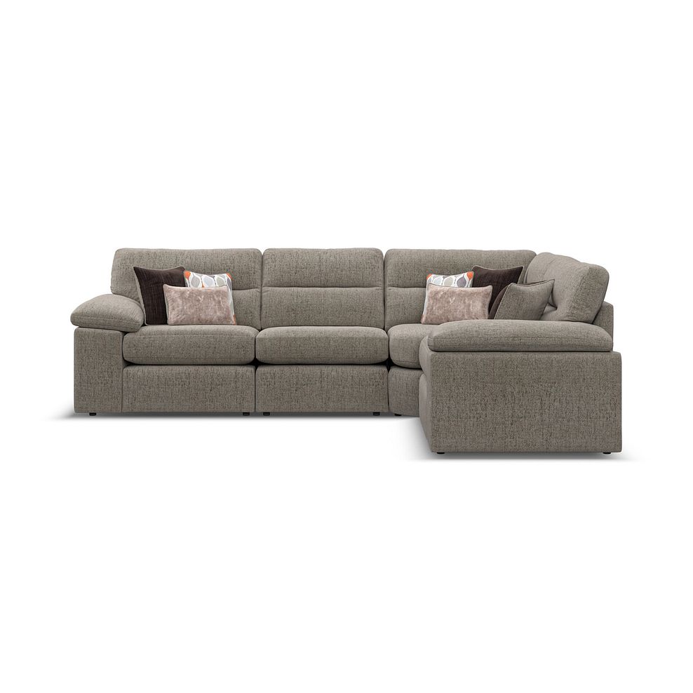 Morgan Modular Group 2 in Santos Taupe with Orange and Beige Scatters  2