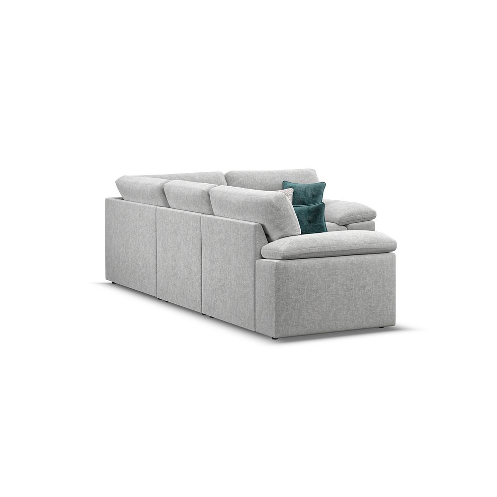 Morgan Modular Group 2 in Cupid Silver fabric 3