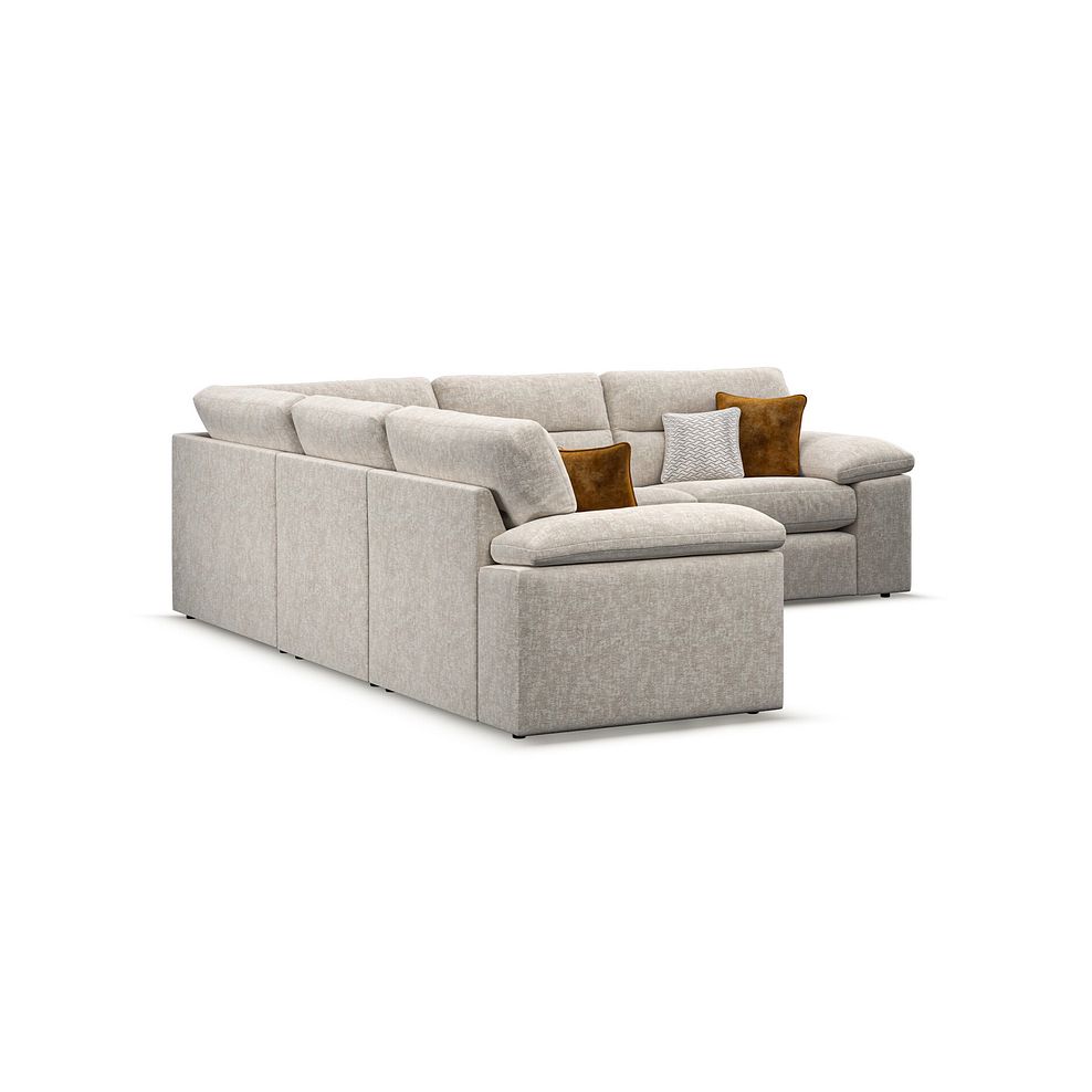 Morgan Modular Group 3 in Cupid Beige fabric 5