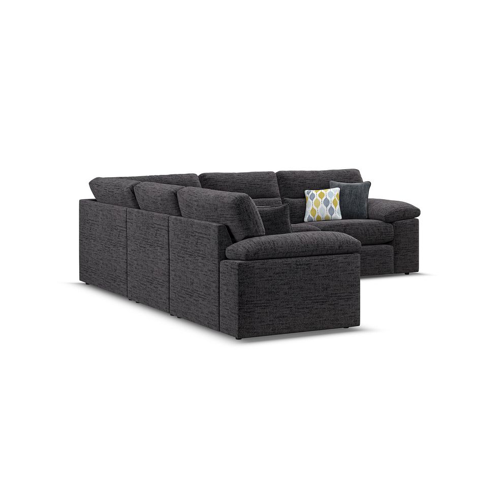 Morgan Modular Group 3 in Santos Black with Green and Grey Scatters  3