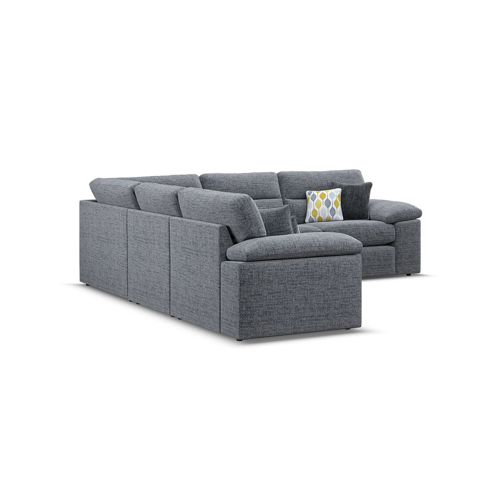 Morgan Modular Group 3 in Santos Grey with Green and Grey Scatters  3