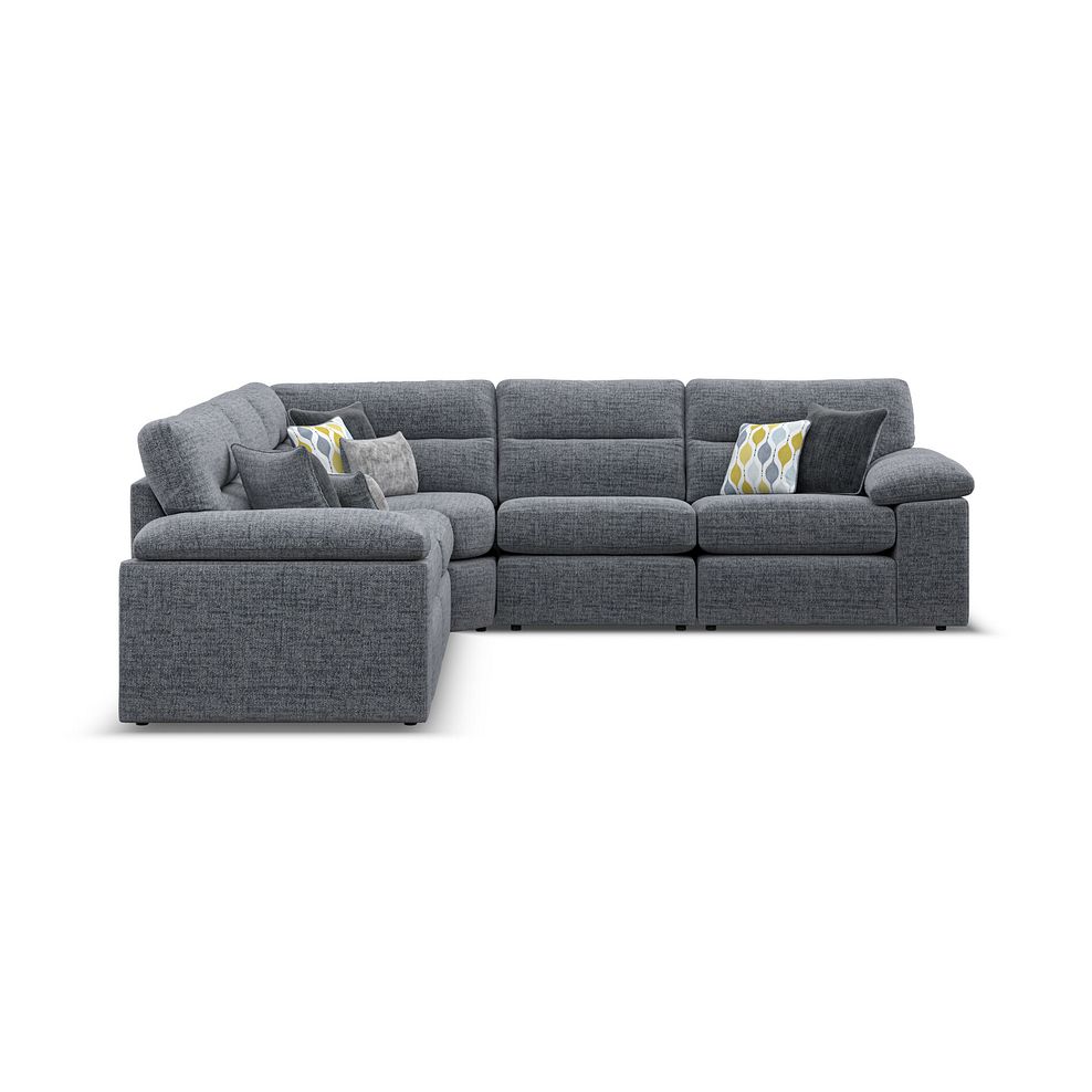 Morgan Modular Group 3 in Santos Grey with Green and Grey Scatters  4