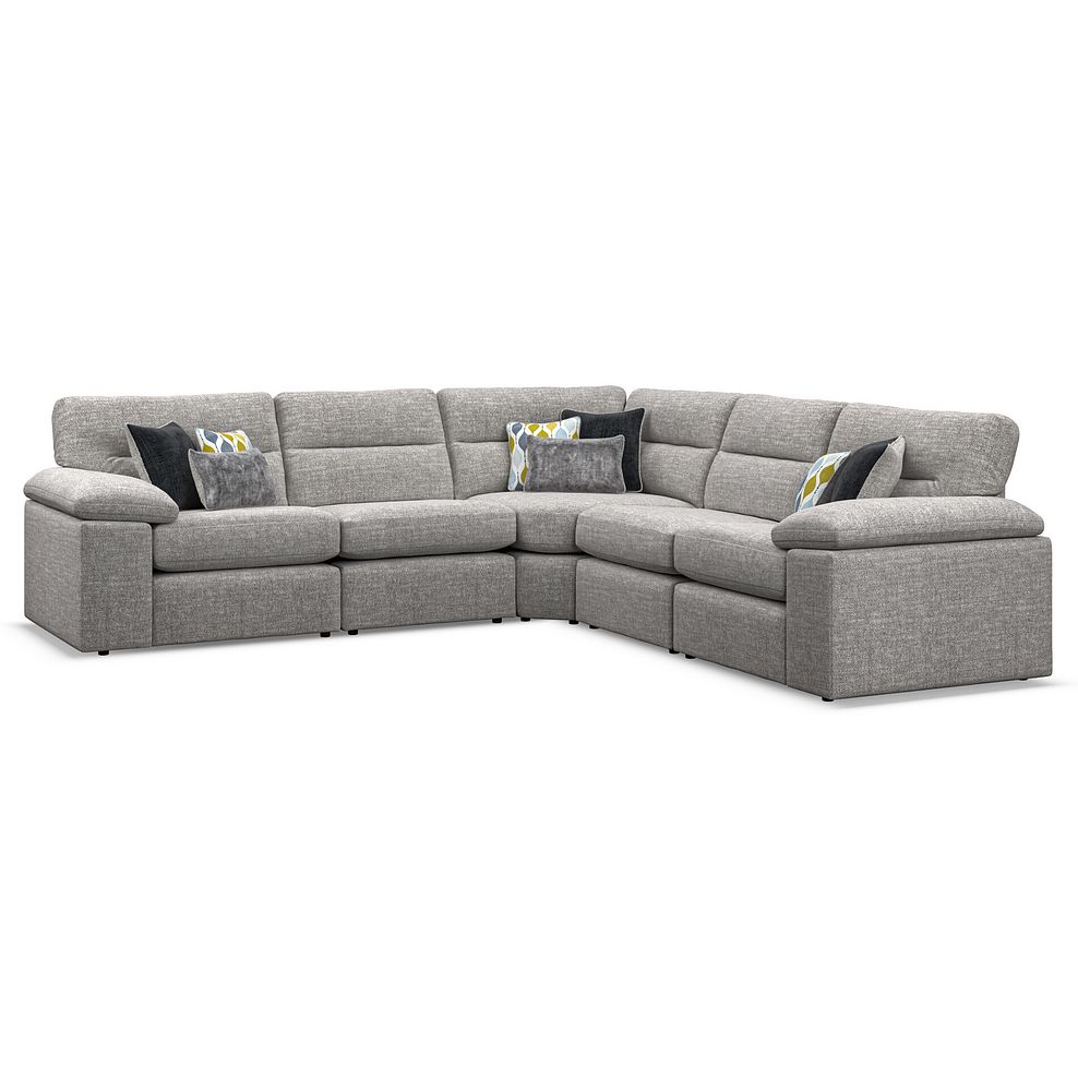 Morgan Modular Group 3 in Santos Silver with Green and Grey Scatters  1