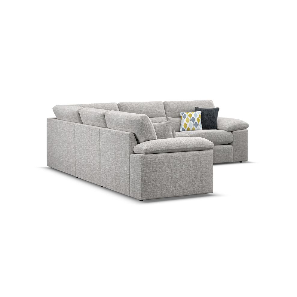 Morgan Modular Group 3 in Santos Silver with Green and Grey Scatters  3