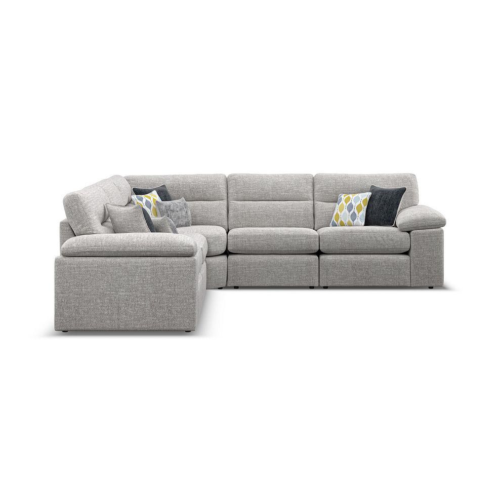 Morgan Modular Group 3 in Santos Silver with Green and Grey Scatters  4