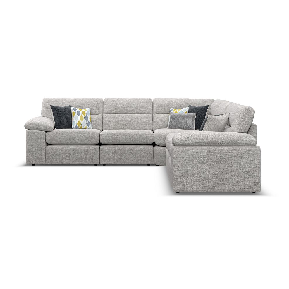 Morgan Modular Group 3 in Santos Silver with Green and Grey Scatters  4