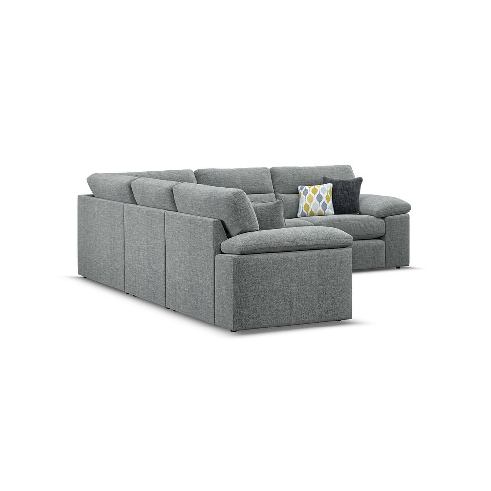 Morgan Modular Group 3 in Santos Steel with Green and Grey Scatters  3