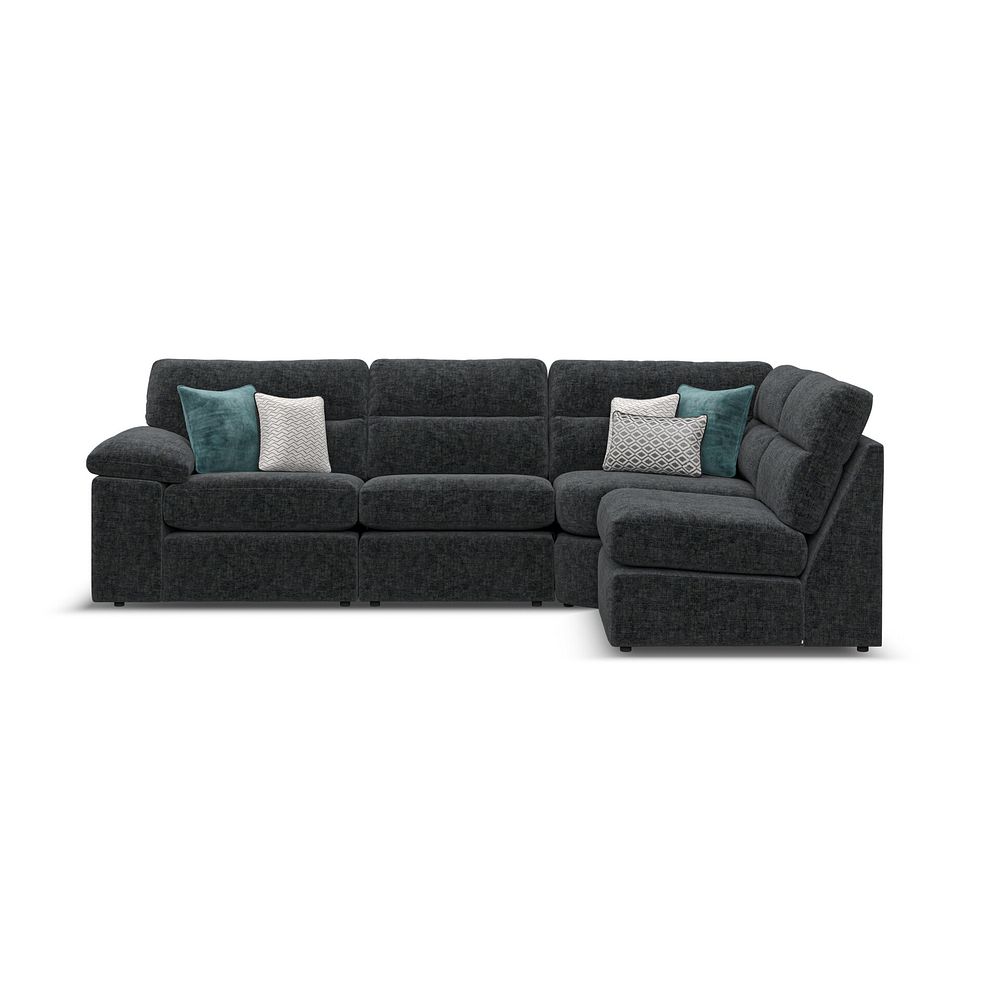 Morgan Modular Group 4 in Cupid Charcoal fabric 2