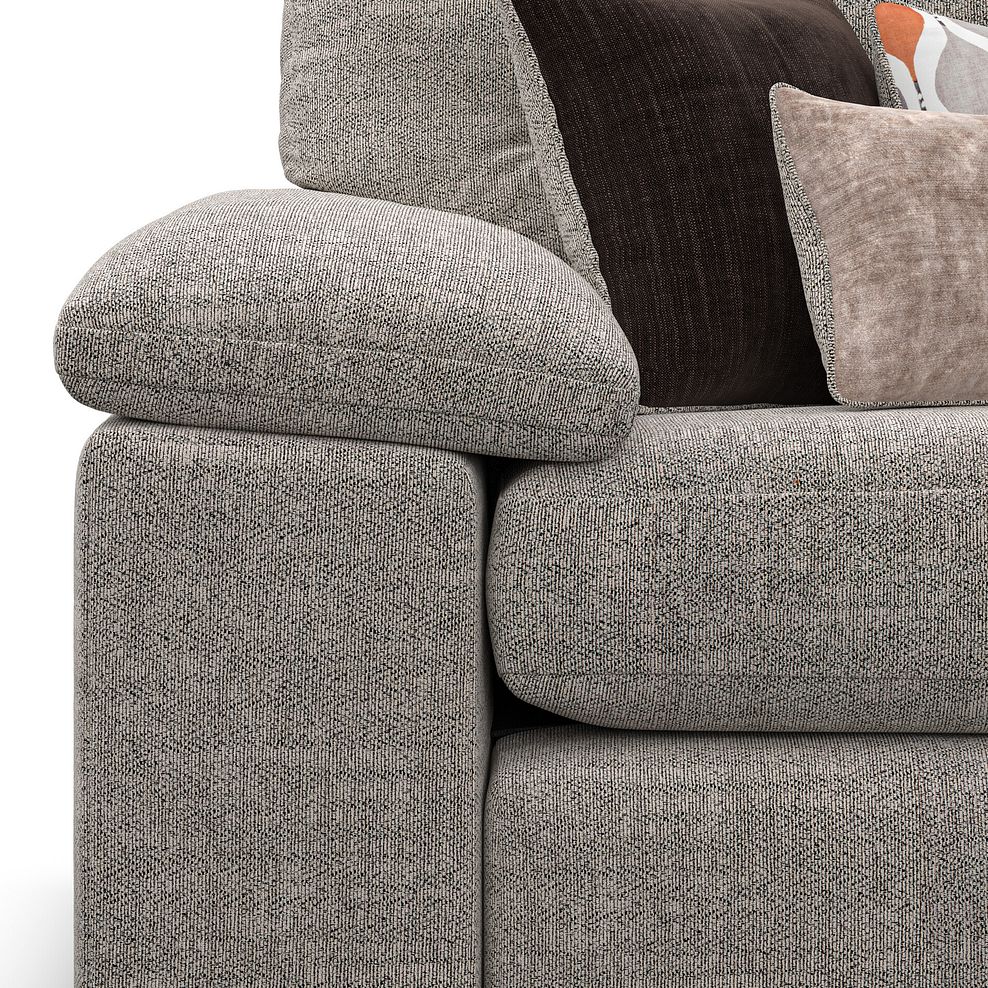 Morgan Modular Group 4 in Santos Mink with Orange and Beige Scatters  8