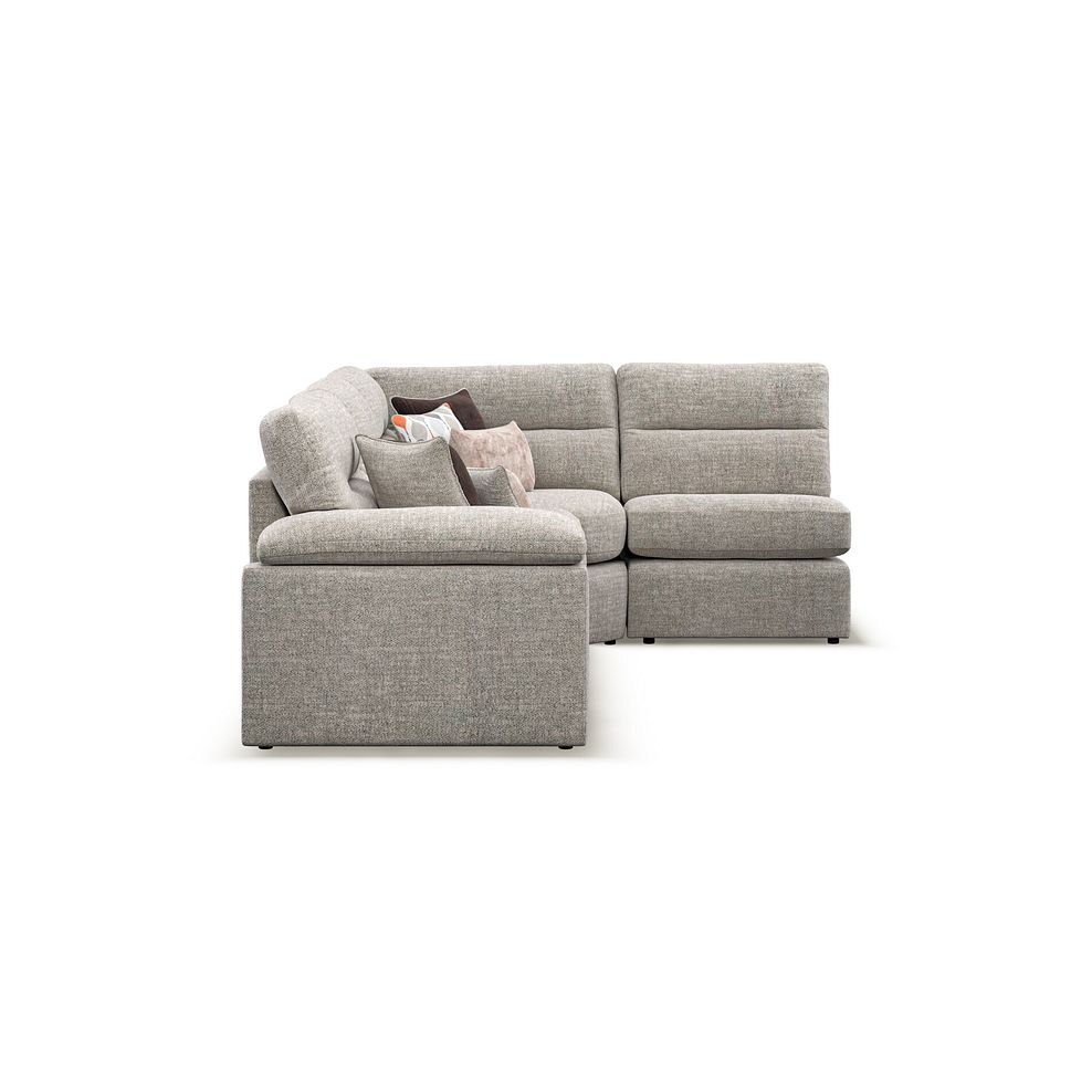 Morgan Modular Group 4 in Santos Mink with Orange and Beige Scatters  4