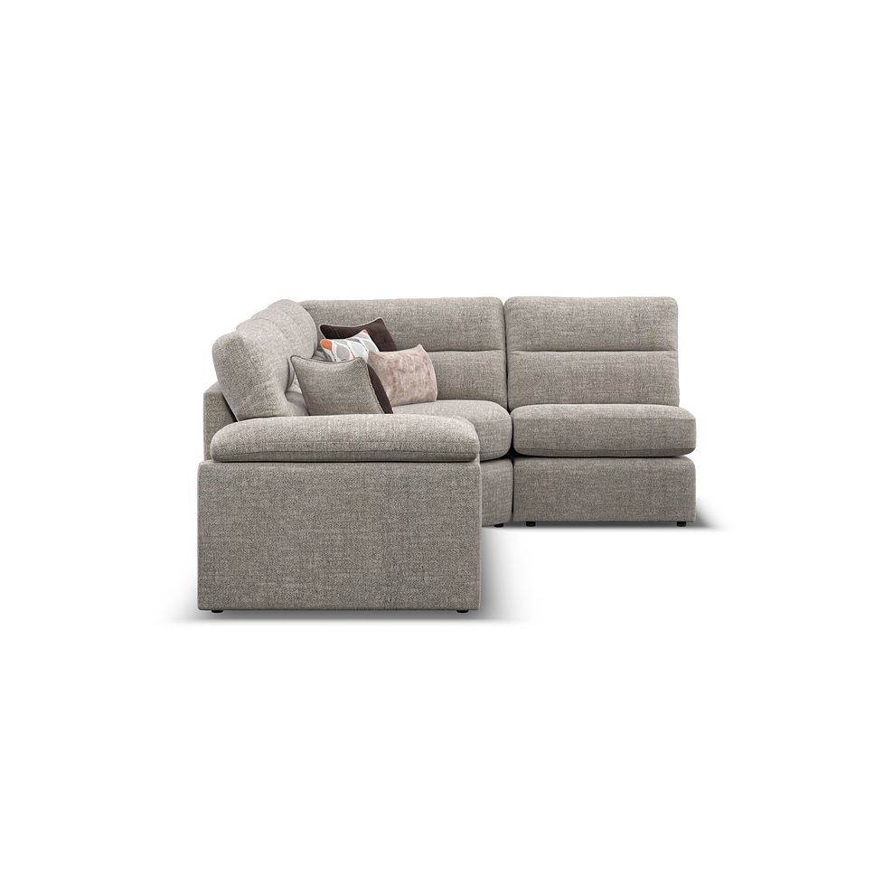 Morgan Modular Group 4 in Santos Mink with Orange and Beige Scatters  5