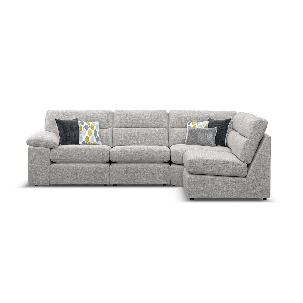 Morgan Modular Group 4 in Santos Silver with Green and Grey Scatters  4