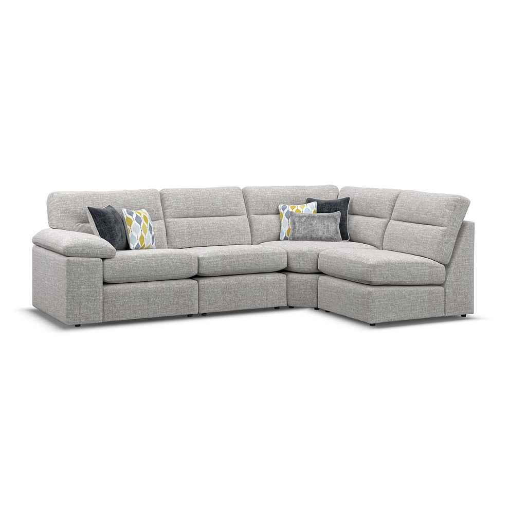 Morgan Modular Group 4 in Santos Silver with Green and Grey Scatters  3