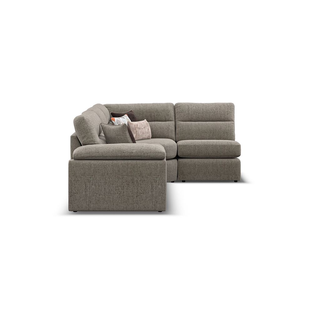 Morgan Modular Group 4 in Santos Taupe with Orange and Beige Scatters  5