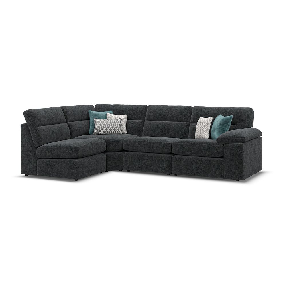 Morgan Modular Group 5 in Cupid Charcoal fabric 1