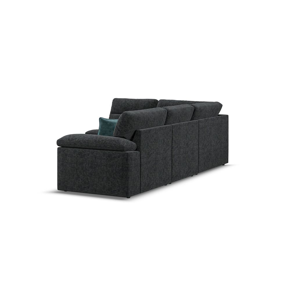 Morgan Modular Group 5 in Cupid Charcoal fabric 3