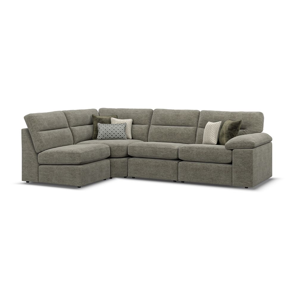 Morgan Modular Group 5 in Olive Green Fabric 2