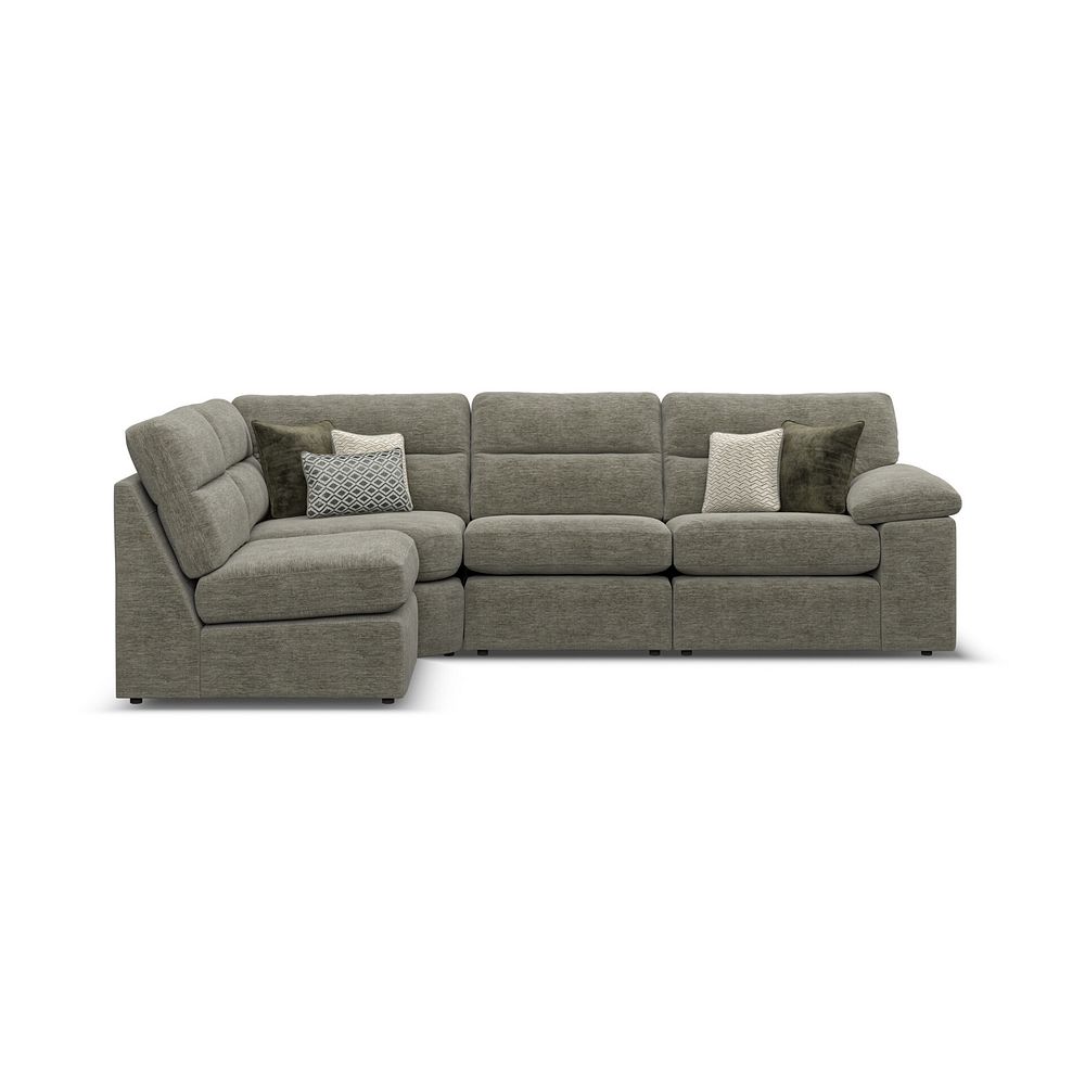 Morgan Modular Group 5 in Olive Green Fabric 1