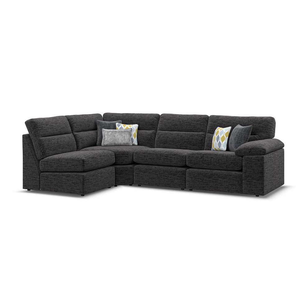 Morgan Modular Group 5 in Santos Black with Green and Grey Scatters  2