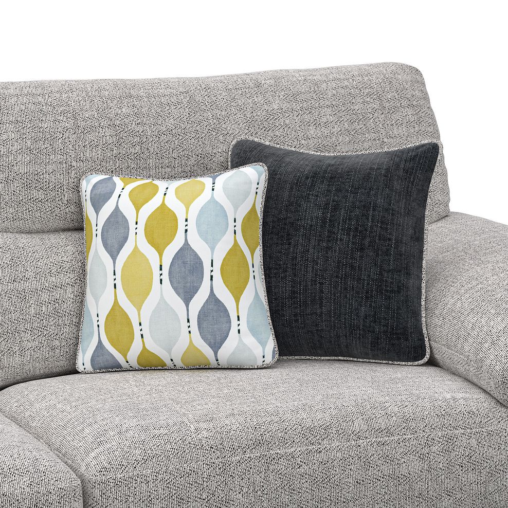 Morgan Modular Group 5 in Santos Silver with Green and Grey Scatters  7