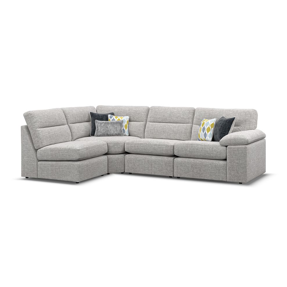 Morgan Modular Group 5 in Santos Silver with Green and Grey Scatters  3