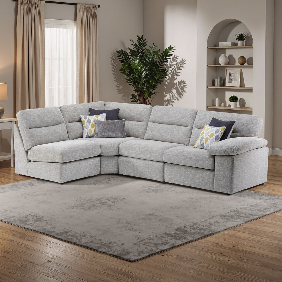 Morgan Modular Group 5 in Santos Steel with Green and Grey Scatters  1