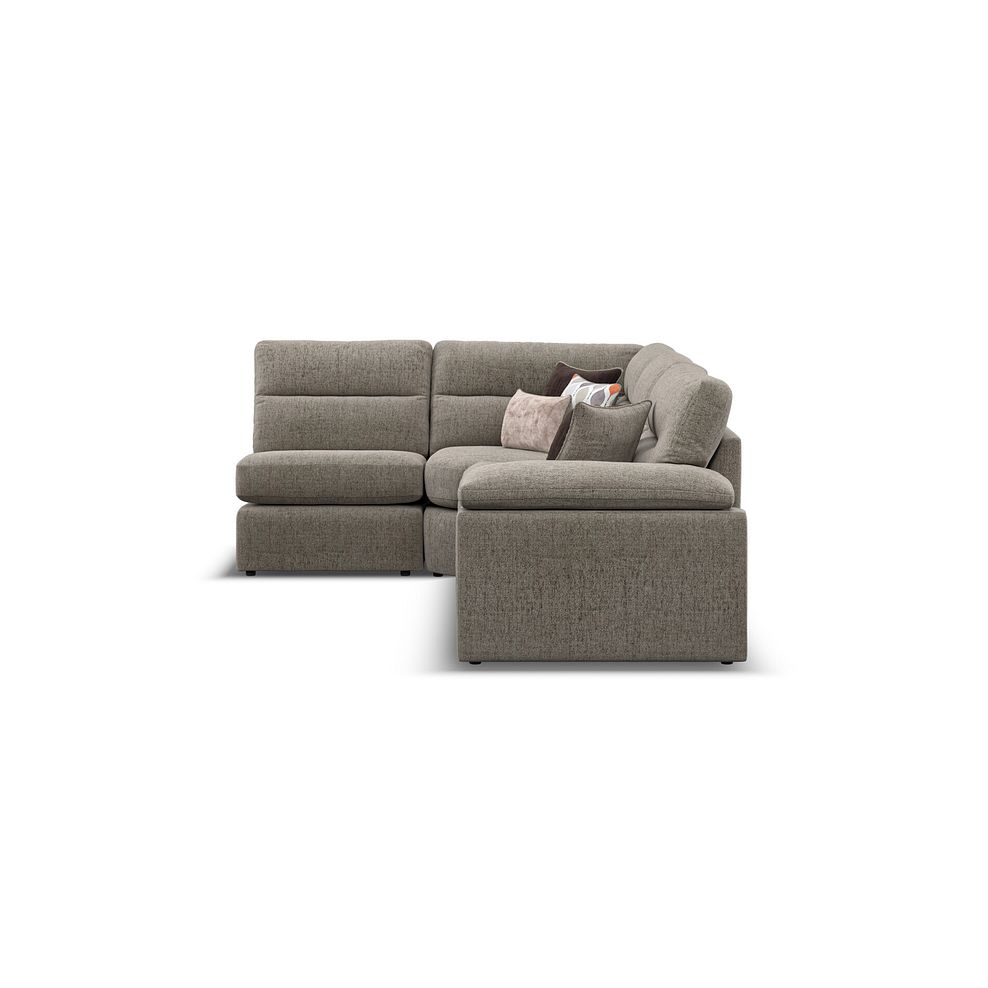 Morgan Modular Group 5 in Santos Taupe with Orange and Beige Scatters  5