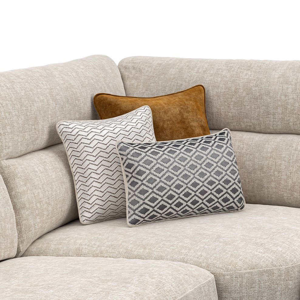 Morgan Modular Group 6 in Cupid Beige fabric 7