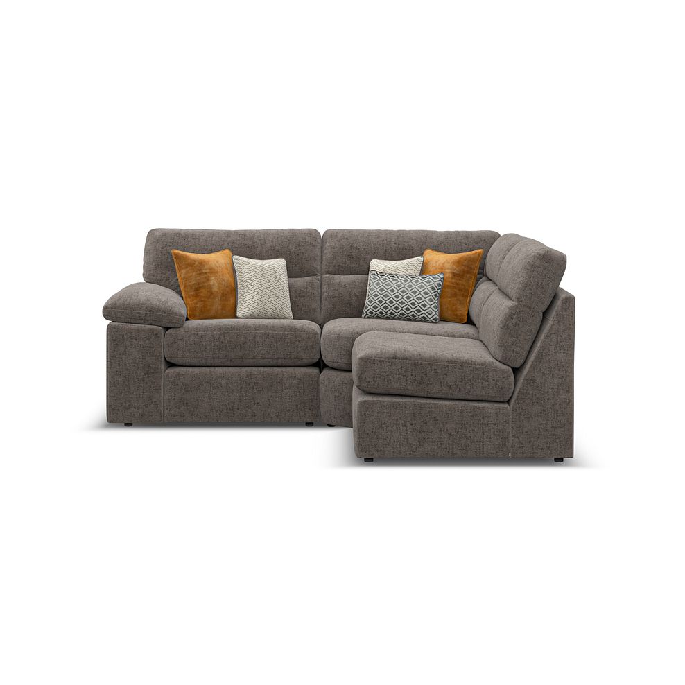 Morgan Modular Group 6 in Cupid Brown fabric 2