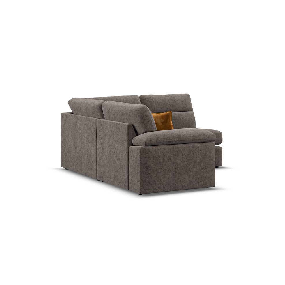 Morgan Modular Group 6 in Cupid Brown fabric 3