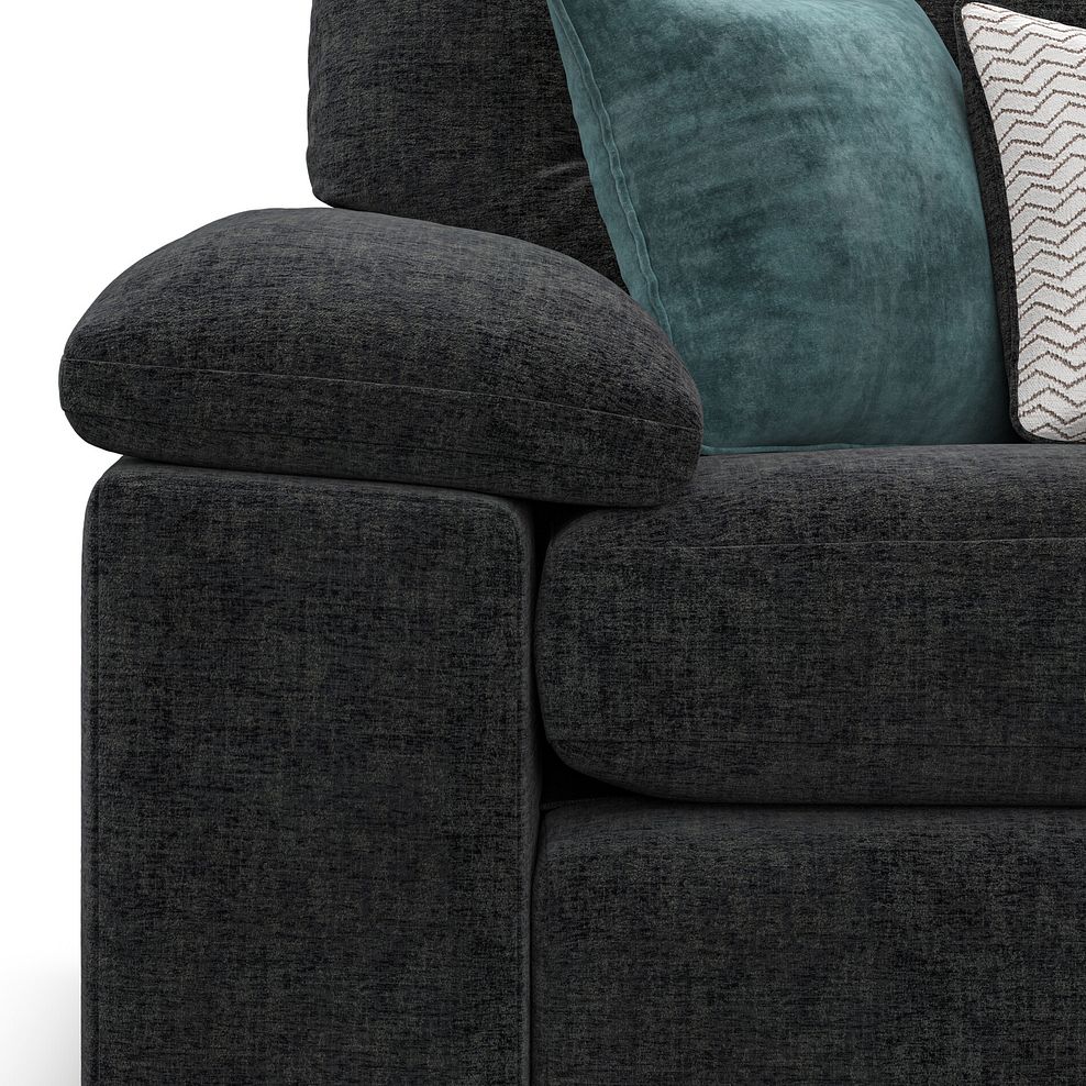 Morgan Modular Group 6 in Cupid Charcoal fabric 6