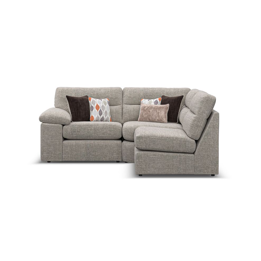 Morgan Modular Group 6 in Santos Mink with Orange and Beige Scatters  3