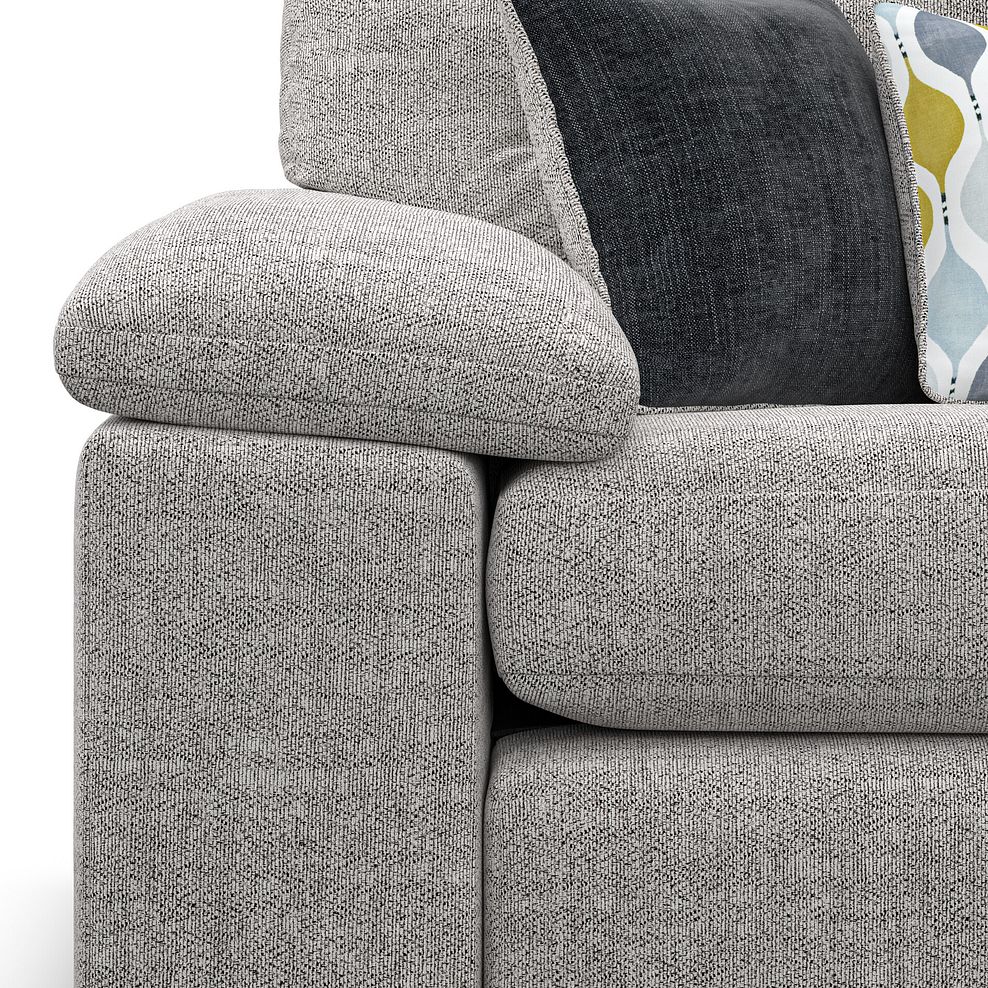 Morgan Modular Group 6 in Santos Silver with Green and Grey Scatters  8