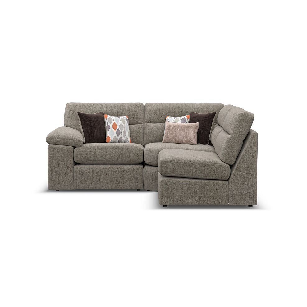 Morgan Modular Group 6 in Santos Taupe with Orange and Beige Scatters  3