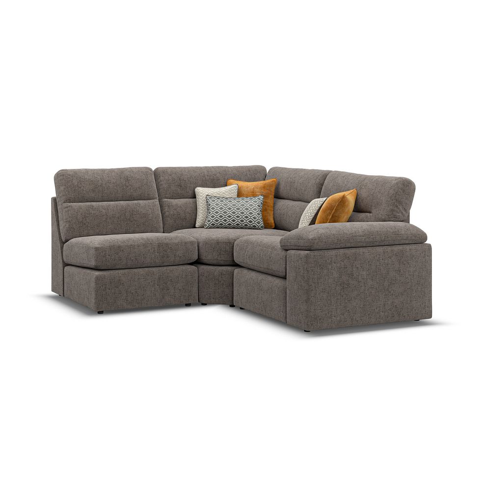 Morgan Modular Group 7 in Cupid Brown fabric 1