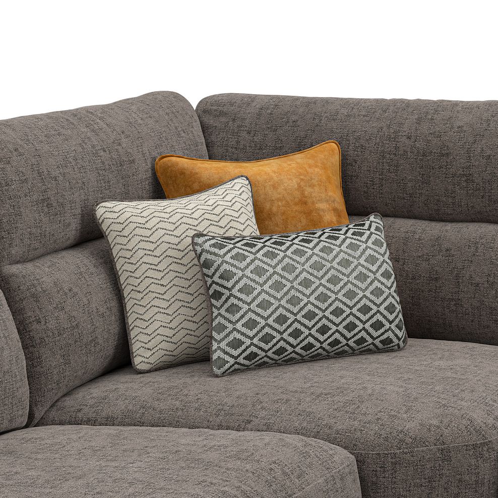 Morgan Modular Group 7 in Cupid Brown fabric 6