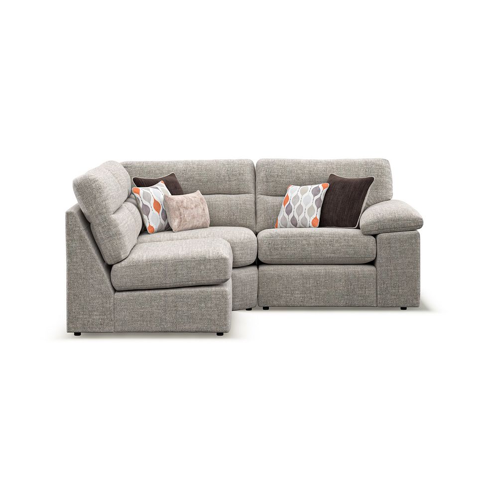 Morgan Modular Group 7 in Santos Mink with Orange and Beige Scatters  5