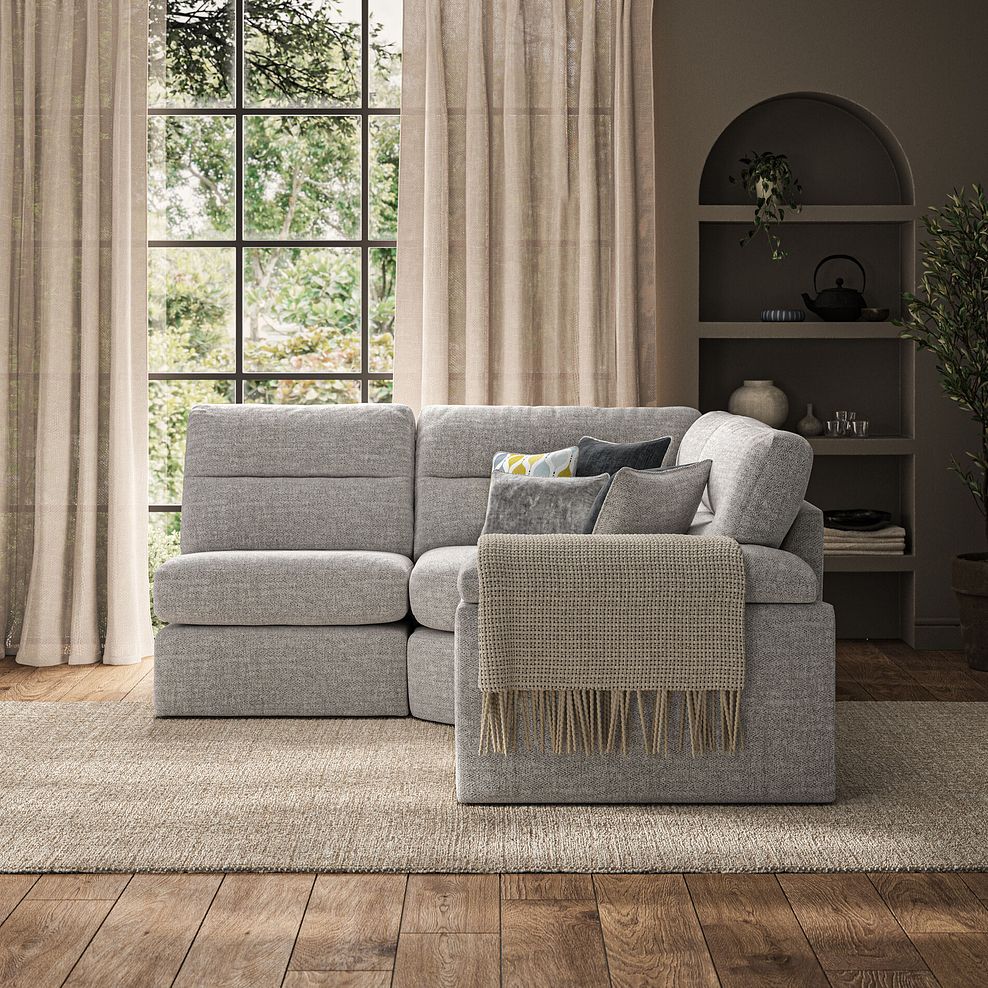 Morgan Modular Group 7 in Santos Silver with Green and Grey Scatters  2