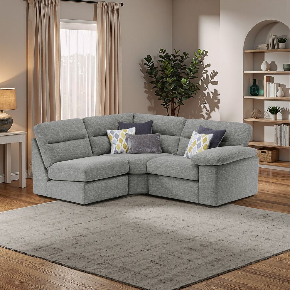 Morgan Modular Group 7 in Santos Steel with Green and Grey Scatters  1