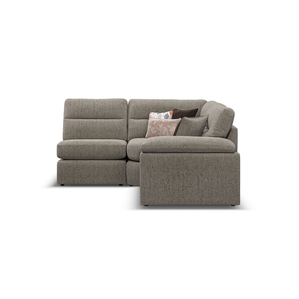 Morgan Modular Group 7 in Santos Taupe with Orange and Beige Scatters  2