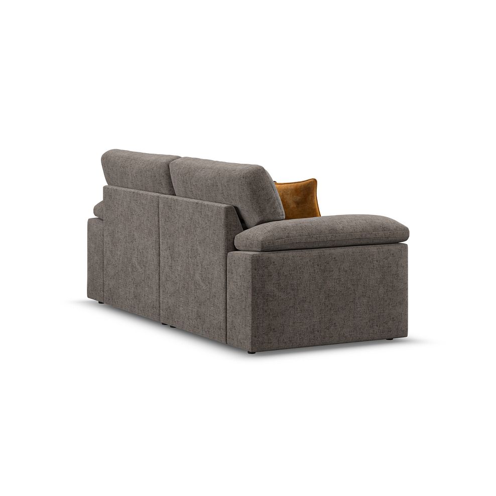 Morgan Modular Group 8 in Cupid Brown fabric 3