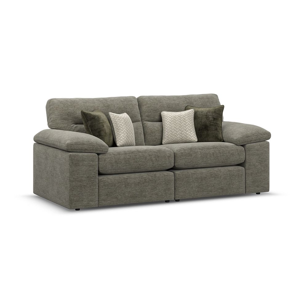 Morgan Modular Group 8 in Olive Green Fabric 2