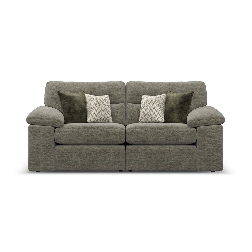 Morgan Modular Group 8 in Olive Green Fabric 1