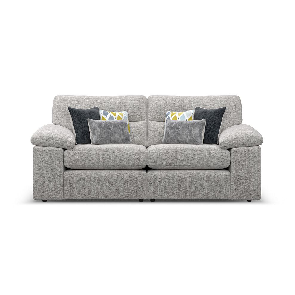 Morgan Modular Group 8 in Santos Silver with Green and Grey Scatters  2