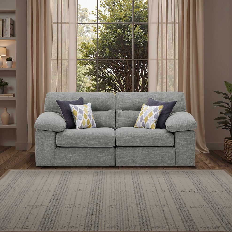 Morgan Modular Group 8 in Santos Steel with Green and Grey Scatters  1