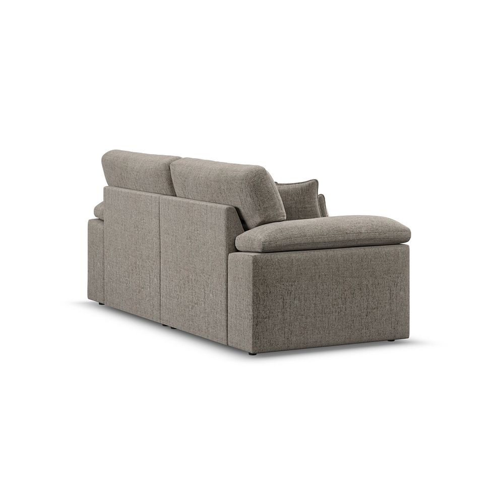 Morgan Modular Group 8 in Santos Taupe with Orange and Beige Scatters  3