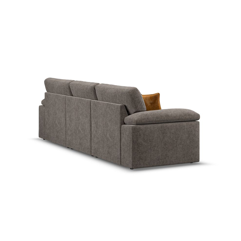 Morgan Modular Group 9 in Cupid Brown fabric 3